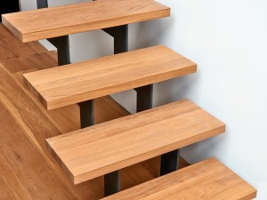 849 - Escalier bois et métal