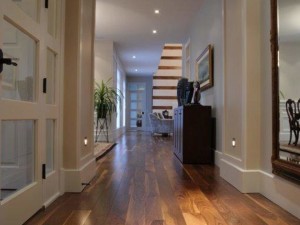 Plancher long, noyer noir sélect naturel 5 po semi lustre