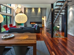 Plancher standard cabreuva verni