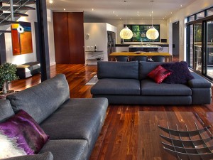 Plancher standard cabreuva verni