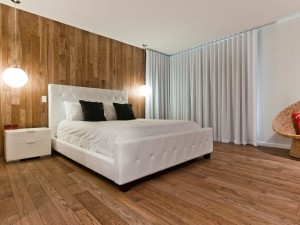 Plancher standard, hickory sélect naturel, huilé couleur moisson