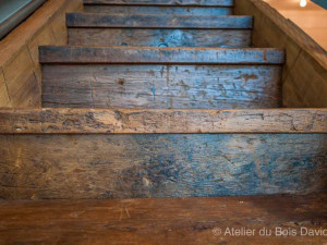 Revêtement intérieur en bois de grange